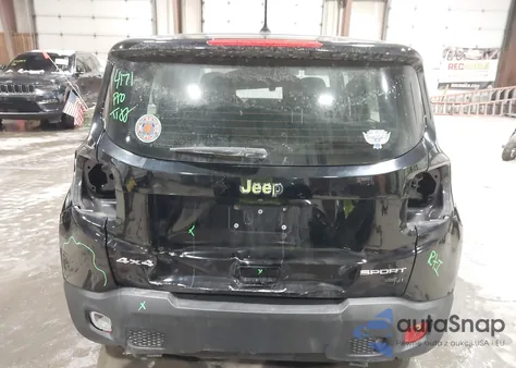 2018 Jeep Renegade Sport 4X4 from USA, damaged, VIN ZACCJBAB9JPH99200